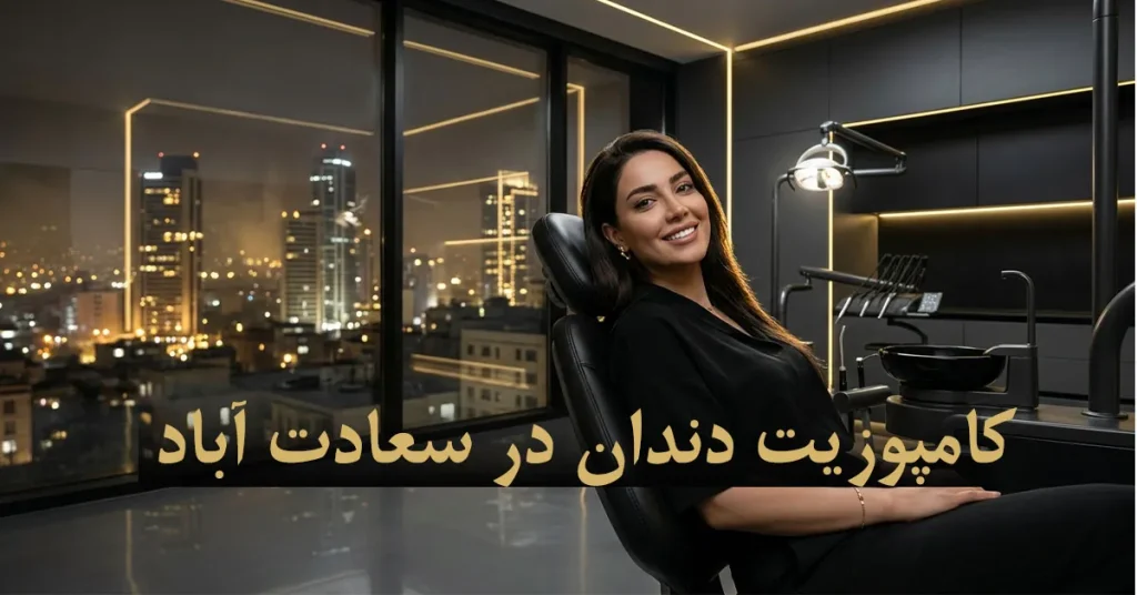 کلینیک تخصصی کامپوزیت دندان در سعادت اباد
